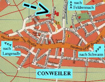 Karte Conweiler